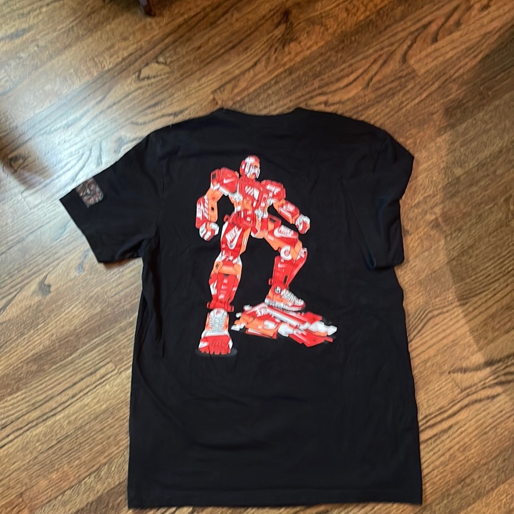 Nike T-shirt Air-Sole Transformer - Nike Black T-Shirt